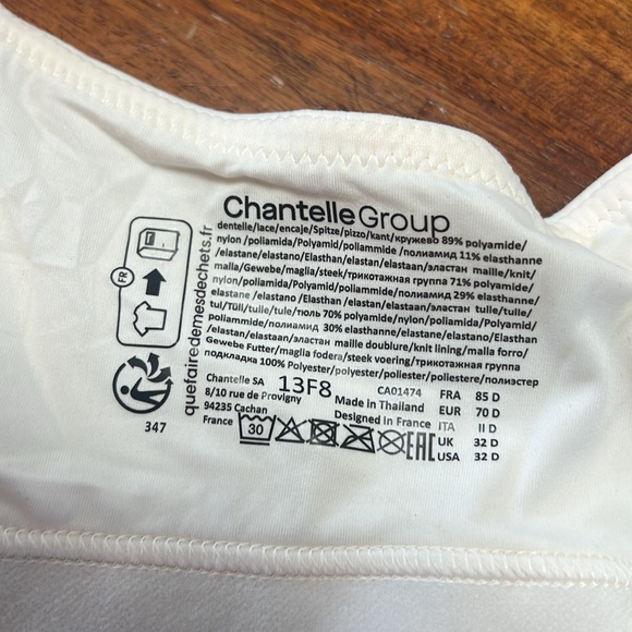 Chantelle Women's Norah Supportive Wirefree Bra 13F8 32D - Picture 3 of 4